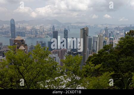 Ein paar Tage in Hongkong Stockfoto