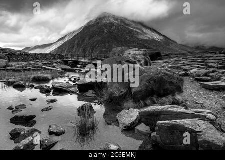 Snowdonia Herbstliche Bilder Stockfoto