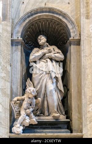 Italien, Latium, Rom, Vatikan, Petersdom Stockfoto