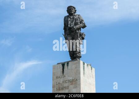 Das Che Guevara Mausoleum und Statue in Santa Clara, Kuba. Stockfoto