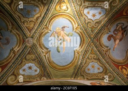 Italien, Latium, Rom, Trastevere, Basilica di Santa Cecilia in Trastevere Stockfoto