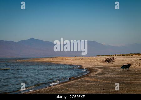 Bombay Beach, Kalifornien, Salton Sea Area Stockfoto