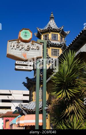 Hop Louie Restaurant, Chinatown, Los Angeles, Kalifornien, USA Stockfoto