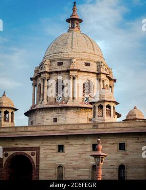 Präsident House of India genannt Rashtrapati Bhawan Stockfoto