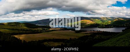 Teil des Ullswater Way Stockfoto