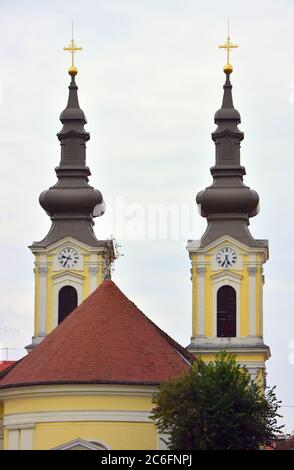 Serbisch-Orthodoxe Kathedrale, Timișoara, Temesvár, Temeswar, Timiș County, Rumänien, Europa Stockfoto