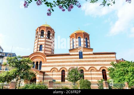 Christlich-orthodoxe Kirche des Hl. Nikolaus in Batumi, Georgien Stockfoto