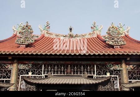 Tempel der Göttin der Barmherzigkeit in George Town auf Penang Island Stockfoto