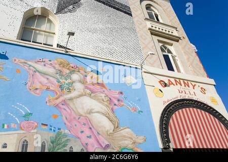 Danny's Deli auf der Venice Beach Promenade, Los Angeles, Kalifornien, USA, Nordamerika Stockfoto