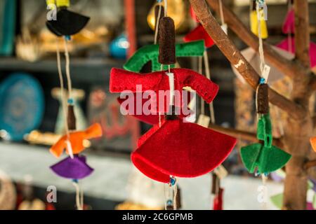 Tanzen sufi Whirling Dervish figurine in Kleid Modell Klein Stockfoto