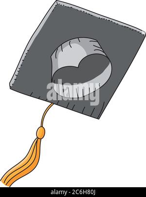 Graduation cap Stock Vektor