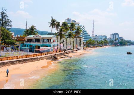 Bai Dinh CAU, Dinh CAU Strand, Duong Dong, Phu Quoc Insel, Vietnam, Asien Stockfoto