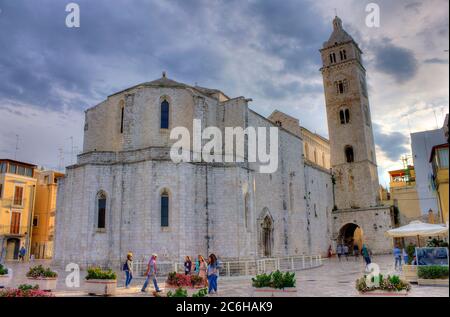 Italien, Apulien, Barletta, Kathedrale Santa Maria Maggiore Stockfoto