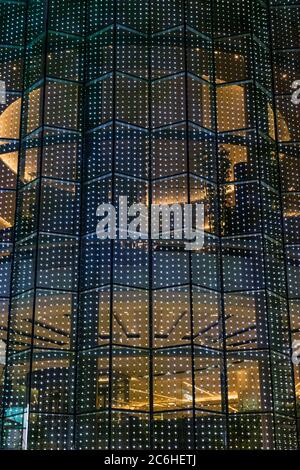 Ein Vorhang aus Licht Stockfoto