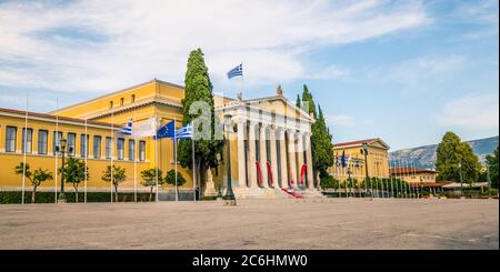 Zappeion Gebäude in Athen, Griechenland Stockfoto