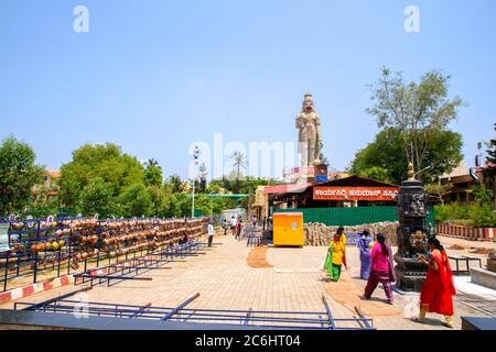 Touristenattraktionen in mysore, mysuru, Karnataka, südindien, mysore Zoo, mysuru tempe, mysore Tourismus und Straße Verkäufer, Sandmuseum, Skulpturenmuseum mysore Stockfoto