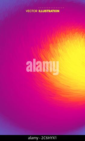 Abstrakte verschwommene Farbe Hintergrund. Moderne-vektor design für mobile App. Trendy Gradienten. Stock Vektor