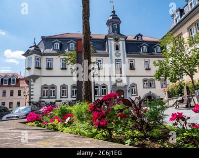 Ilmenau Rathaus in Thüringen Deutschland Stockfoto