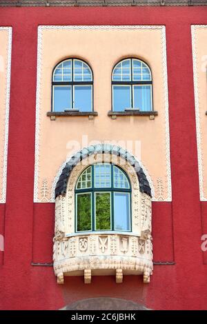 Rathaus, Subotica, Szabadka, Nord-Bačka, Serbien, Europa, ehemaliges Ungarn Stockfoto