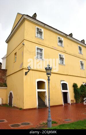 museum, Festung Petrovaradin, Petrovaradinska tvrđava, Petrovaradin, Pétervárad, Serbien, Europa, ehemaliges Ungarn Stockfoto