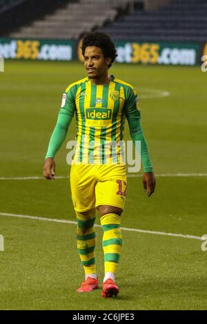 Matheus Pereira (12) von West Bromwich Albion während des Spiels Stockfoto