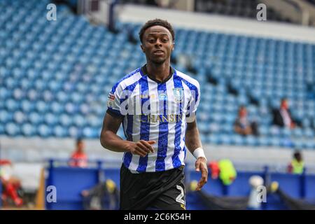 Moses Odubajo (22) von Sheffield Mittwoch während des Spiels Stockfoto