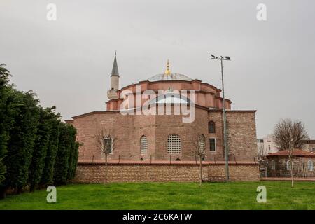 Die Kleine Hagia Sophia ist eine ehemaligen Orthodoxen Kirche zu den Heiligen Sergius und Bacchus in Konstantinopel gewidmet, umgewandelt in eine Moschee während des Stockfoto