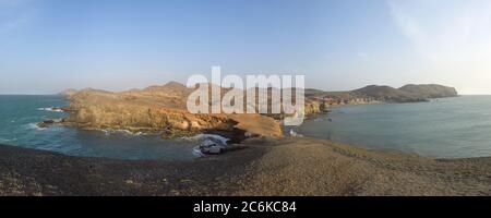 Piedra Tortuga in der kolumbianischen Region La Guajira Stockfoto