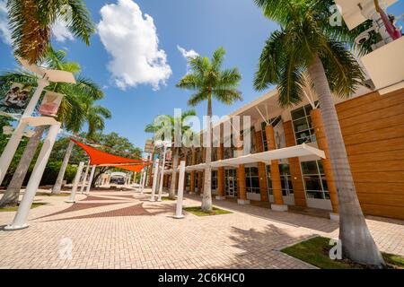 Foto von Cornog Plaza Downtown Fort Myers FL USA Stockfoto