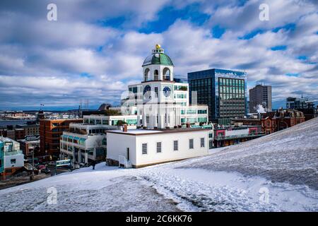 Halifax Town Clock, Halifax, Nova Scotia, Kanada Stockfoto