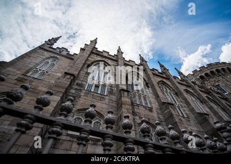 Dublin Castle außen Stockfoto