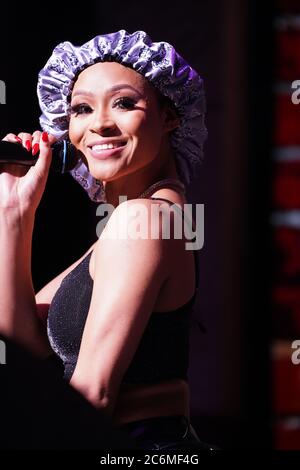 Nick Canon tritt während der MTV Wild N Out Tour im Amway Center in Orlando Florida USA am 5. März 2020 auf. Bildnachweis: Marty Jean-Louis Stockfoto