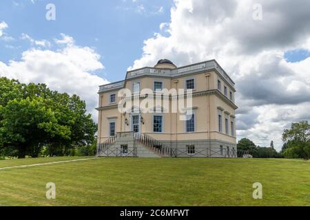 King's Observatory, Richmond, London. Gegründet von König George III im Jahr 1769, ist jetzt ein Grade-I-denkmalgeschütztes Gebäude Stockfoto