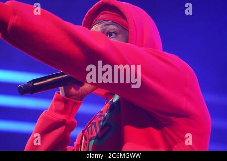 Nick Canon tritt während der MTV Wild N Out Tour im Amway Center in Orlando Florida USA am 5. März 2020 auf. Bildnachweis: Marty Jean-Louis Stockfoto