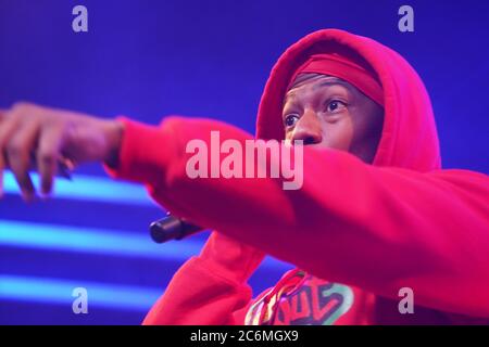 Nick Canon tritt während der MTV Wild N Out Tour im Amway Center in Orlando Florida USA am 5. März 2020 auf. Bildnachweis: Marty Jean-Louis Stockfoto