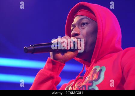 Nick Canon tritt während der MTV Wild N Out Tour im Amway Center in Orlando Florida USA am 5. März 2020 auf. Bildnachweis: Marty Jean-Louis Stockfoto