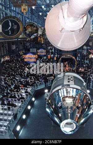 KENNEDY SPACE CENTER, FLORIDA. -- Apollo/Saturn V Center Gala Grand Opening Stockfoto