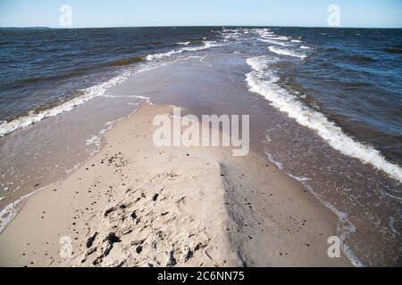 Sandy Cypel Rewski auf Zatoka Pucka (Bucht von Puck) in Rewa, Polen 31. Mai 2020 © Wojciech Strozyk / Alamy Stock Photo Stockfoto