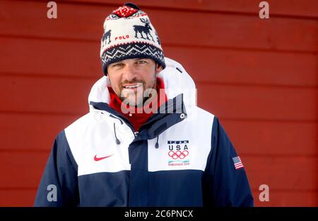 Linköping, Schweden 20100304 der amerikanische technische Trainer des alpinen Teams Rudi Soulard. Foto Jeppe Gustafsson Stockfoto