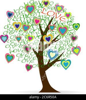 Herz und Liebe Design, Vektor Stock Vektor