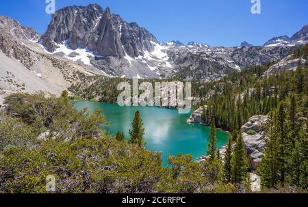 Big Pine Lakes Kalifornien Stockfoto