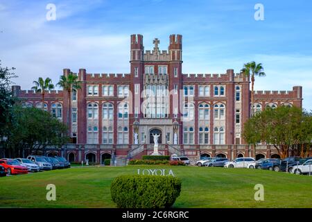 Loyola University Campus, Garden District, New Orleans, Louisiana, USA Stockfoto