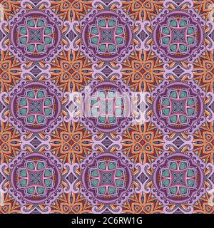 Vektor abstrakt ethnisch handgezeichneten Hintergrund Stock Vektor