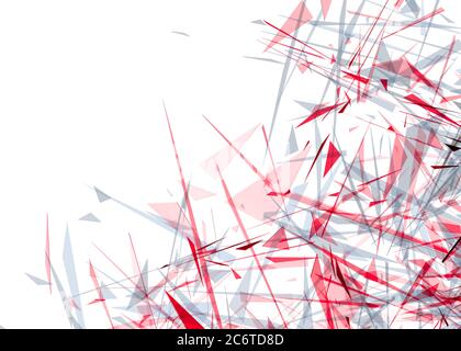 Abstrakter 3D-Hintergrund Stockfoto