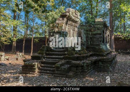 Phimeanakas Tempel in der antiken Stadt Angkor Wat, Siem Reap, Kambodscha. Stockfoto