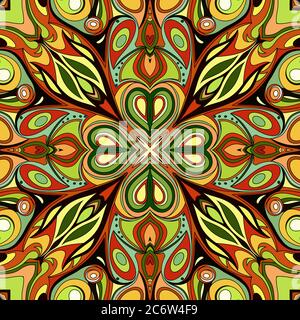 Vektor abstraktes nahtloses Muster Stock Vektor