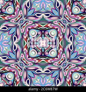 Vektor abstraktes nahtloses Muster Stock Vektor