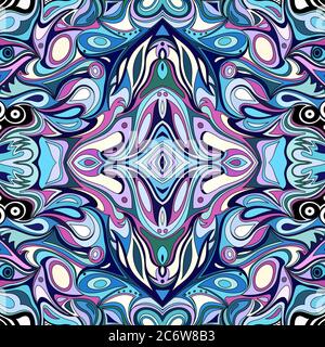 Vektor abstraktes nahtloses Muster Stock Vektor