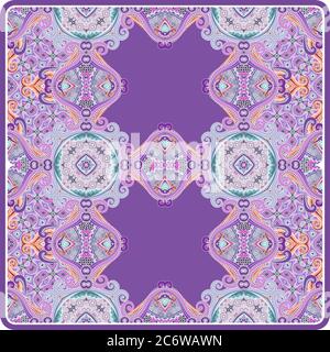 Vektor ethnisch ornamental Illustration Stock Vektor