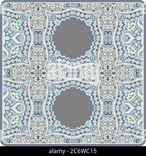 Vektor ethnisch ornamental Illustration Stock Vektor